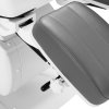 Azzurro Kosmetické lehátko elektrické šedé 870S pedi 3 motory
