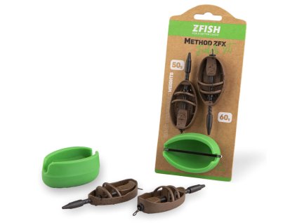 ZFISH Sada Method Feeder Set ZFX 50,60g+Formička