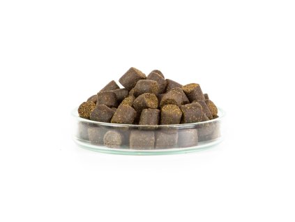 Mikbaits Pelety 10kg combo - Pstruží granule 8mm + 100ml lososový olej