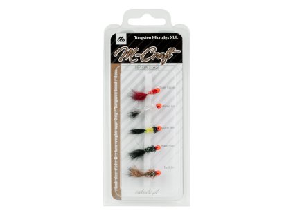 SADA - M-CRAFT TUNGSTEN MICROJIGS - XUL / #16 / 0.6g - V RÁMCI WEBU - 1 ks