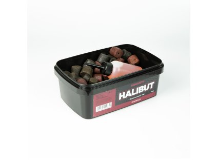 Mikbaits Halibut 500g combo - Halibut peletový mix + 60ml lososový olej