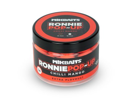 Mikbaits Ronnie pop-up 150ml - Chilli Mango 14mm