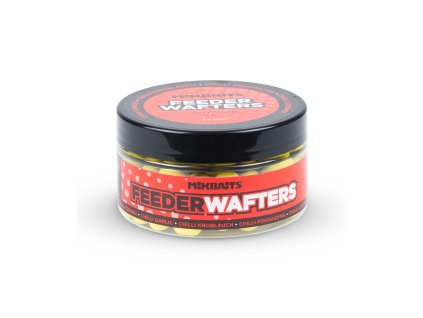 Mikbaits Feeder wafters 100ml - Chilli Česnek 8 + 12 mm