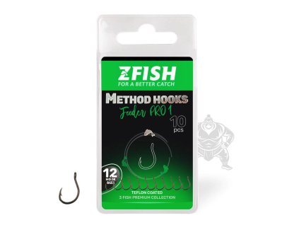 ZFISH Háčky Method Feeder PRO 1 (Velikost Háčku 6)
