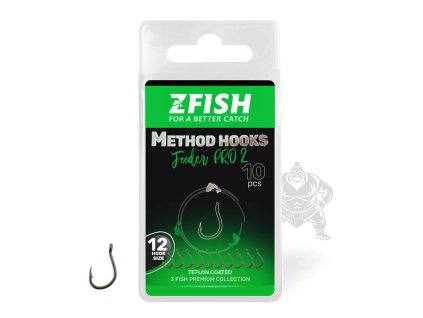 ZFISH Háčky Method Feeder PRO 2 (Velikost Háčku 6)