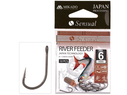 Mikado HÁČEK - SENSUAL - RIVER FEEDER VEL. 8 DB - 10 ks