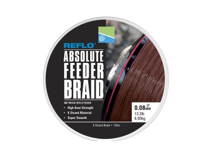 Preston Reflo Absolute Feeder Braid - 0.10Mm