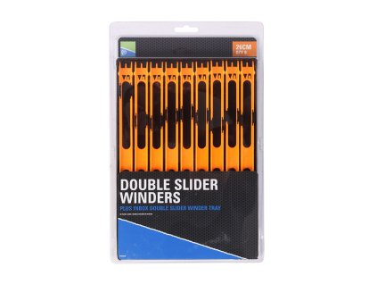 Preston Double Slider Winders 26Cm In A Tray