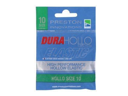 Preston Dura Hollo Elastic Size 10
