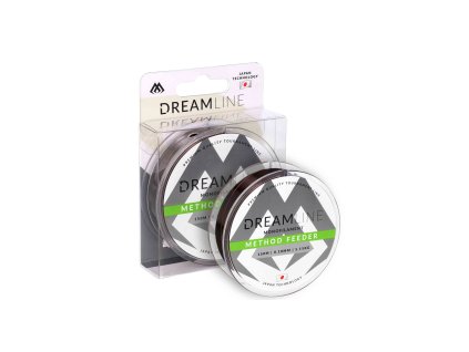 Mikado VLASEC - DREAMLINE METHOD FEEDER - 0.24mm/7.81kg/150m - KAMUFLÁŽ - 1 cívka