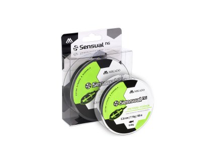 Mikado VLASEC - SENSUAL N.G. METHOD FEEDER 0.20mm/7.5kg/150m - ČERNÁ - 1 cívka