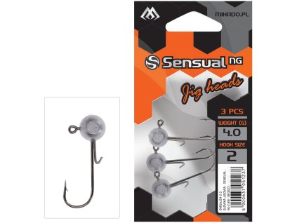 Mikado JIGOVÉ HLAVIČKY - SENSUAL - 8g-2/0 BN - 3 ks