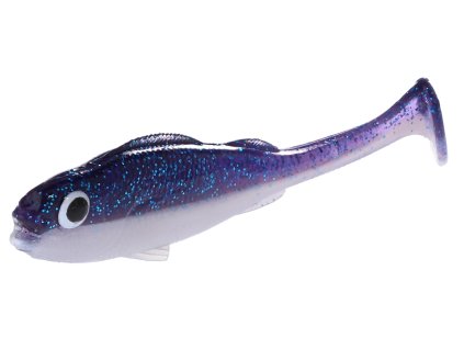 Mikado NÁSTRAHA - REAL FISH PERCH 6.5cm/VIOLET PERCH - 6 ks