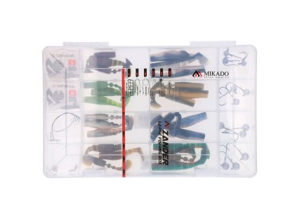 Mikado LARGE SET ZANDER SOFT LURE KIT