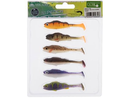 Mikado NÁSTRAHA - REAL FISH 6.5cm/FROG-MIX - 6 ks