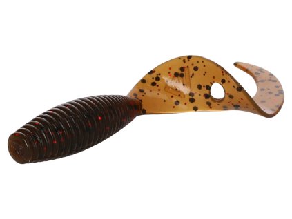 Mikado NÁSTRAHA - TWISTER 64mm/ BROWN PUMPKIN - 6 ks