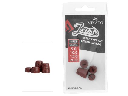 Mikado VÝMĚNNÁ ZÁTĚŽ - NA NÁSTRAHY - JAWS QUICK CHANGE SPIRAL - MIX - 4 ks