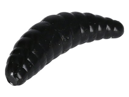 Mikado NÁSTRAHA - M-AREA MAGGOT - ČERV - 42mm/ČERNÝ- 10 ks