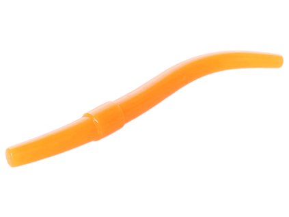 Mikado NÁSTRAHA - M-AREA LONG WORM - ŽÍŽALA -  70mm/ORANŽOVÁ- 10 ks