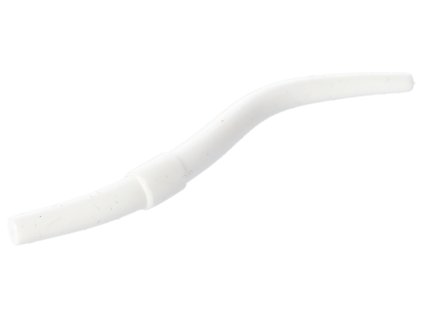 Mikado NÁSTRAHA - M-AREA LONG WORM - ŽÍŽALA -  70mm/BÍLÁ- 10 ks