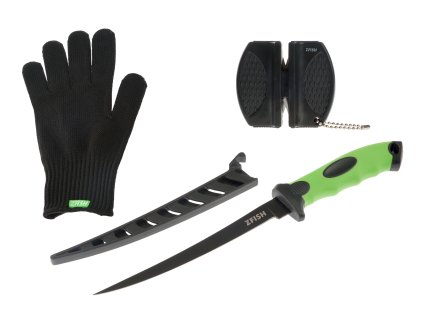 ZFISH Filet Combo Set ZFX - Nůž, Rukavice, Brousek