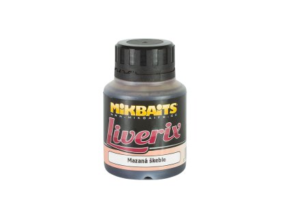 Mikbaits Liverix dip 125ml - Mazaná škeble