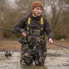 Avid 420D Camo Chest Waders Size 10 EU 44