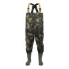 Avid 420D Camo Chest Waders Size 10 EU 44