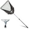 Zebco L: 300m Wide Mesh Telescopic Landing Net W: 70cm H: 60cm D: 60cm 8x8mm 3