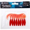 Mikado NÁSTRAHA - TWISTER 51mm/ RED - 8 ks