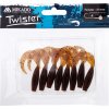 Mikado NÁSTRAHA - TWISTER 51mm/ BROWN PUMPKIN - 8 ks