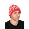 Fox Rage Red & White Bobble Hat