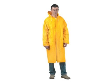 Kabát do deště PVC - žlutá