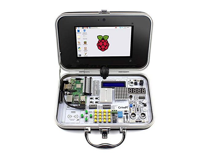 Sada Elecrow Crowpi Raspberry Pi 4 3b 3b + pro učení kódování