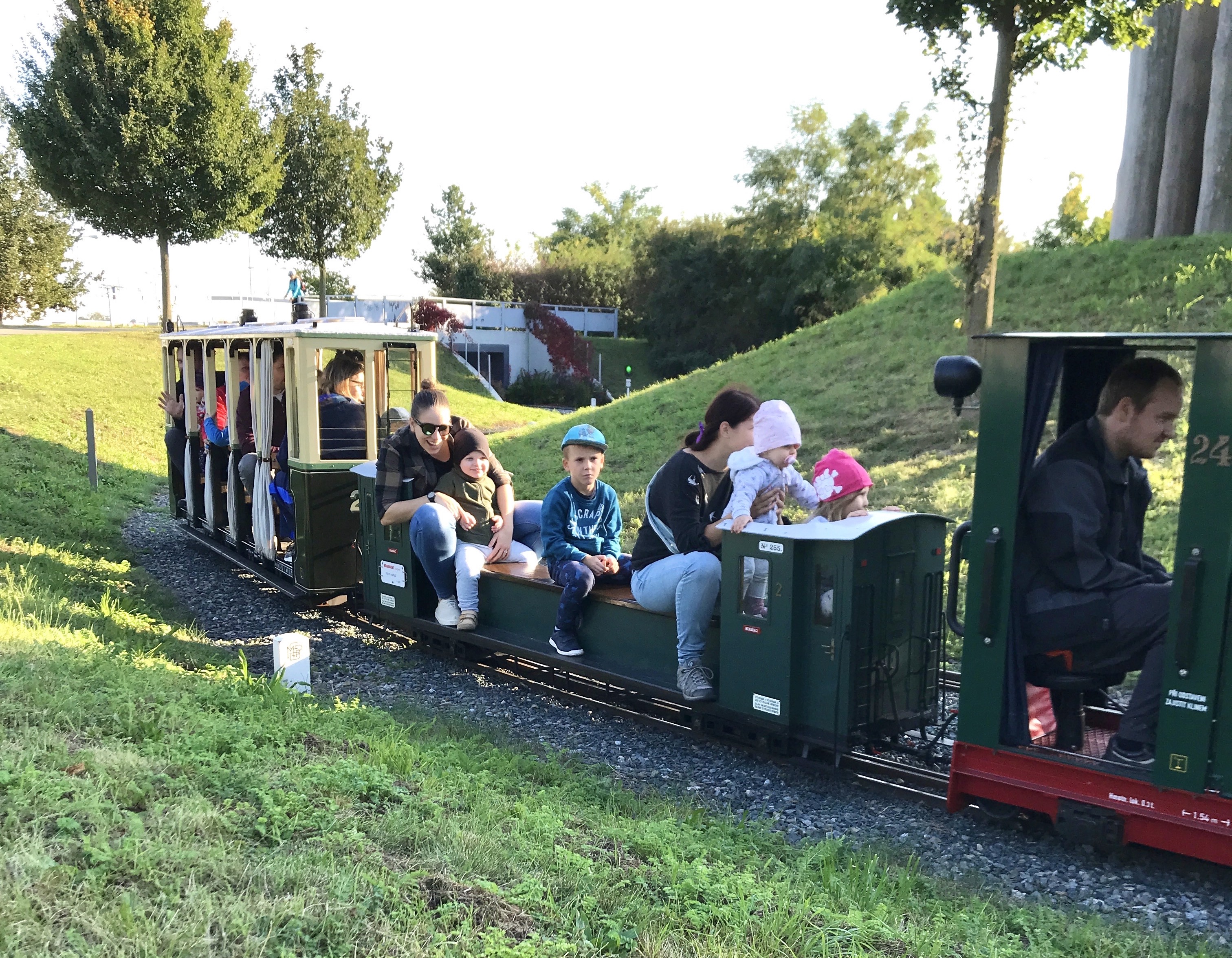 Vláček a hřiště Brno Olympia