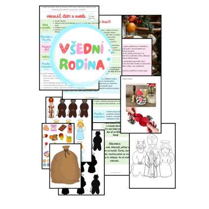 Tematické programy Mikuláš, čert a anděl