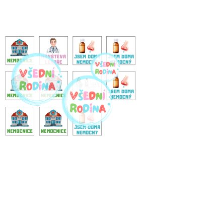 DOPLŇKOVÉ KARTIČKY KE KALENDÁŘ ŠKOLKÁČEK nemoci, lékaři a nemocnice