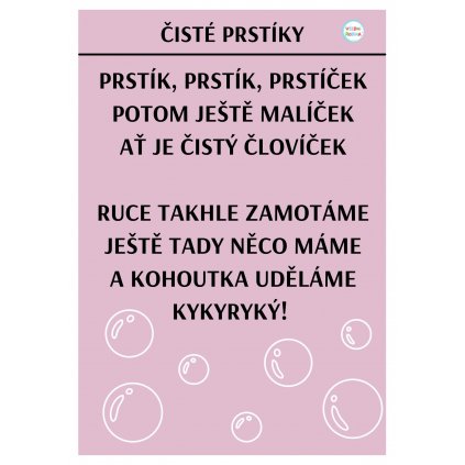 ČISTÉ PRSTÍKY