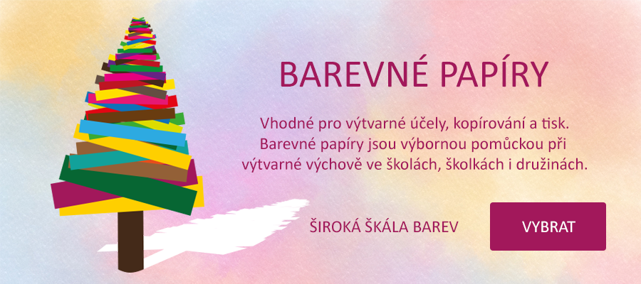 Barevné papíry