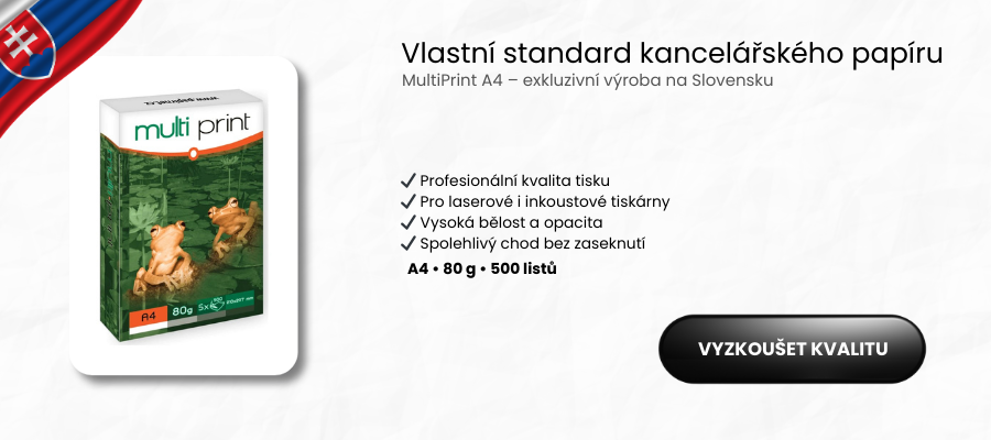 Vlastní standart kancelářského papíru