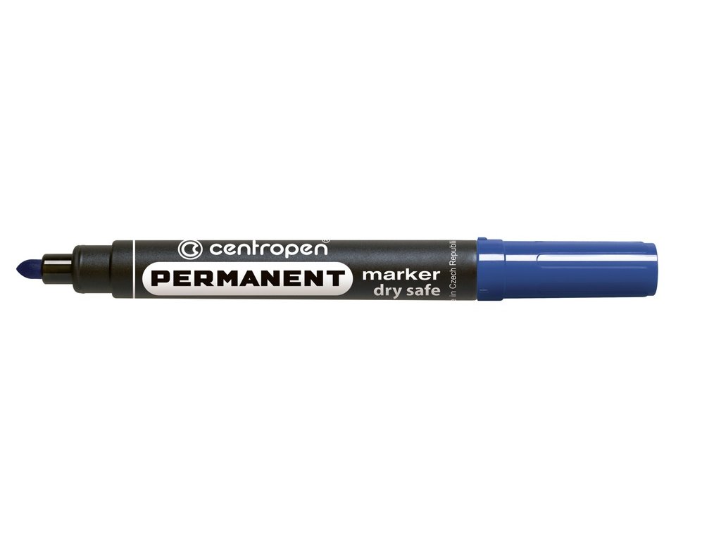 značkovač Centropen 8510 modrý - silný kulatý