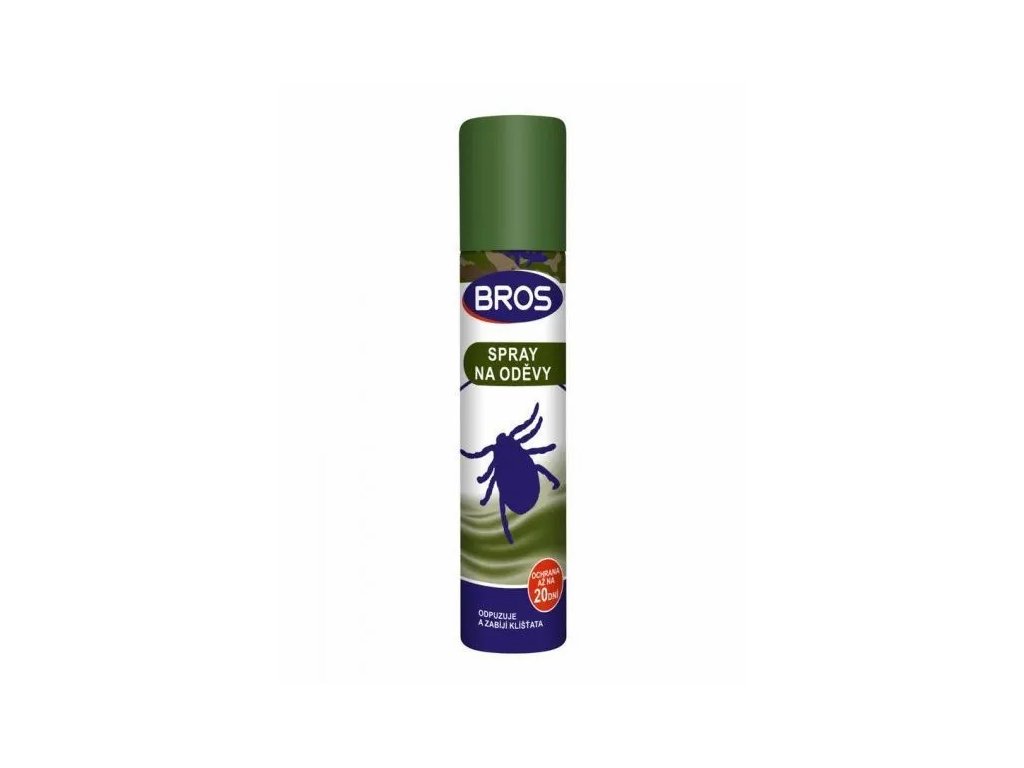 Bros spray na oděvy proti klíšťatům 90ml
