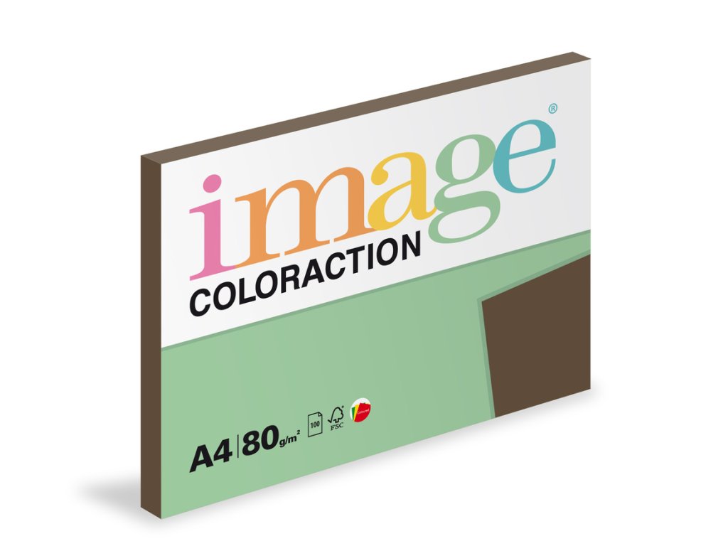 xerox COLORACTION A4/80g hnědá 100listů