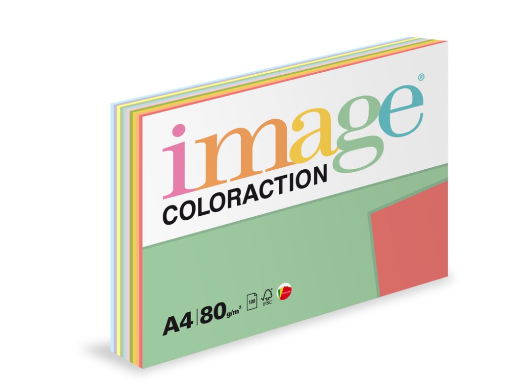 xerox COLORACTION A4/80g mix set 10 x 25 listů