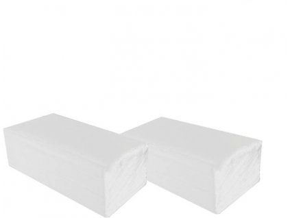 ručníky papírové Z-Z bílé