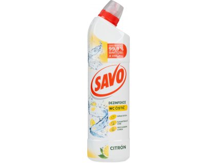 SAVO WC Citrón gel 750 ml