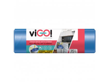 Vigo pytle 35l/15ks,Q032,50x60cm,zat. modré HDPE