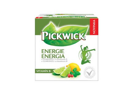 čaj PICKWICK - energie s guaranou a vitamínem B