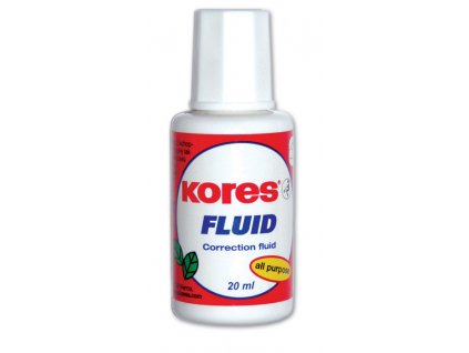 lak opravný KORES Fluid 20ml štěteček