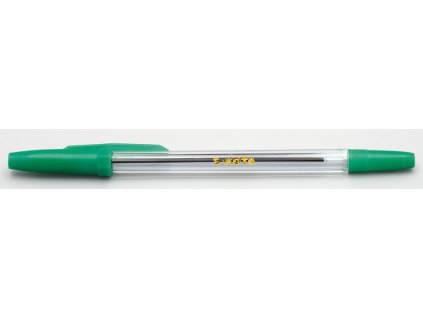 pero kuličkové MEMO jednorázové barevné zelené